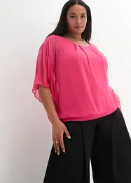 Tunique en crêpe avec doublure top, bonprix