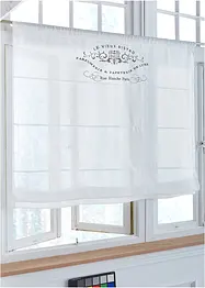 Store bateau transparent avec broderie, bonprix