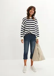 Jean slim taille mi-haute, raccourci, bonprix