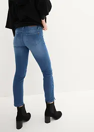 Jean 7/8 extensible, bas fendu, bonprix