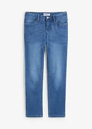 Jean 7/8 extensible, bas fendu, bonprix