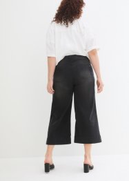 Jupe-culotte en jean extensible super-soft, bonprix