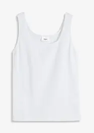 Top côtelé 100% coton, bonprix