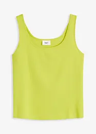 Top côtelé 100% coton, bonprix
