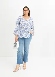 Tunique-blouse imprimée, bonprix