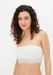 Lot de 2 soutiens-gorge bandeau coton Feel Comfort, bonprix