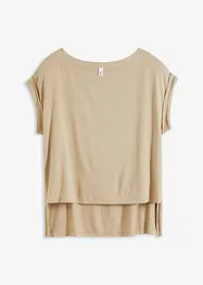 T-shirt oversize en viscose fluide, bonprix