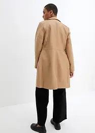 Manteau avec revers, cintré, bonprix