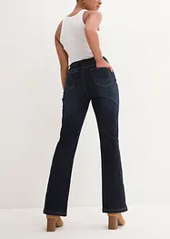 Jean taille haute Bootcut extensible et confortable, bonprix