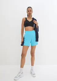 Short fonctionnel avec ceinture smockée, séchage rapide, bonprix