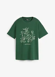 T-shirt coton à imprimé, bonprix