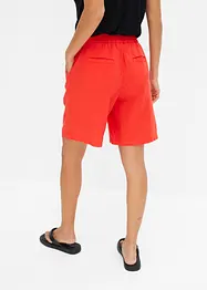 Short en lin mélangé avec taille élastiquée, bonprix