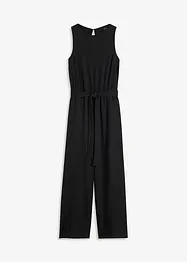 Combinaison en crêpe jersey texturé, bonprix