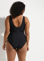 Maillot 1 pièce sculptant, maintien modéré, à fronces, bonprix
