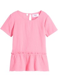 Blouse en mousseline coton pour fille, bpc bonprix collection