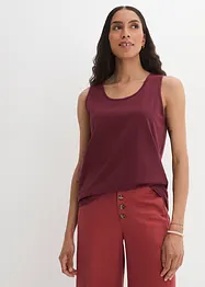Lot de 2 longs débardeurs, bonprix
