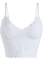 Top à dentelle, bonprix