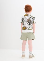 T-shirt et short garçon (ens. 2 pces.) avec polyester recyclé, bpc bonprix collection