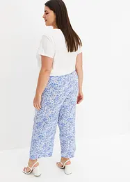 Pantalon taille élastique imprimé, bonprix