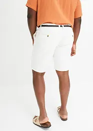 Bermuda chino avec ceinture, Regular Fit, bpc bonprix collection