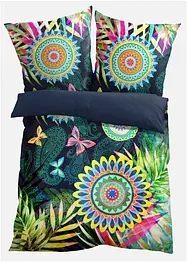 Parure de lit réversible motif déco, bonprix
