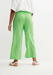 Pantalon large et léger en lin mélangé, bonprix