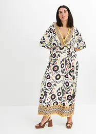 Robe avec ceinture à nouer, bonprix