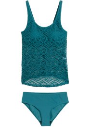 Tankini (ens. 2 pces.) avec poches pour prothèses, RAINBOW