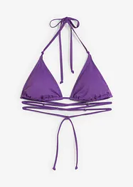 Haut de bikini triangle avec polyamide recyclé, RAINBOW