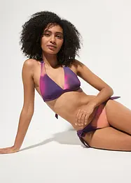 Bikini dos nu réversible (ens. 2 pces) avec polyamide recyclé, bpc bonprix collection