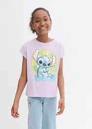 T-shirt coton fille Disney Stitch, Lilo & Stitch