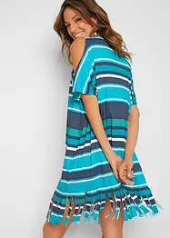 Long T-shirt de plage en viscose fluide, bonprix