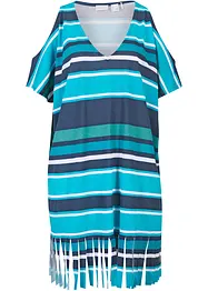 Long T-shirt de plage en viscose fluide, bonprix