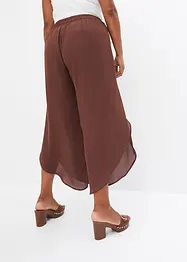 Pantalon palazzo avec fente, bonprix