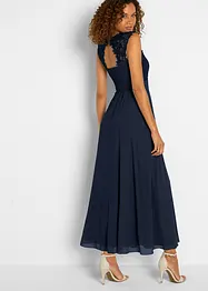 Robe longue avec dentelle, bonprix