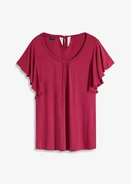 T-shirt à manches volantées, bonprix