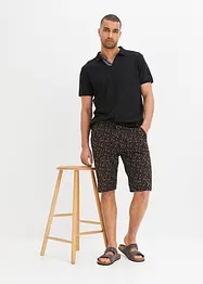 Bermuda chino imprimé, Slim Fit, bpc selection