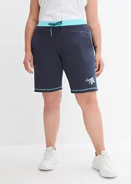 Short en molleton de coton mélangé, bonprix