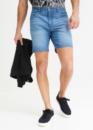 Short long en jean avec taille confortable, Loose Fit, John Baner JEANSWEAR