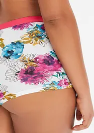 Lot de 4 boxers coton femme, bonprix
