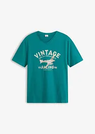 T-shirt en coton flammé, bonprix