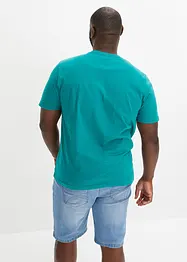 T-shirt en coton flammé, bonprix