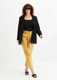 Pantalon léger en twill avec taille élastique, bonprix