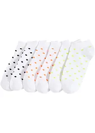 Lot de 6 paires de chaussettes courtes en coton, bonprix