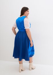 Dirndl à tablier en satin brodé (ens. 2 pces), bpc selection