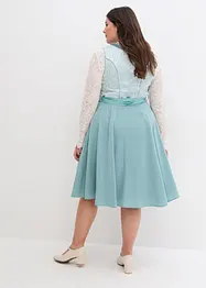 Dirndl avec tablier à paillettes (ens. 2 pces), bonprix