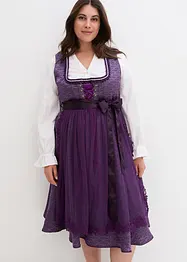 Dirndl avec perles (ens. 2 pces), bonprix