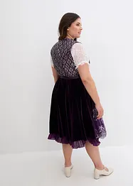 Dirndl avec jacquard et broderie (ens. 2 pces), bonprix