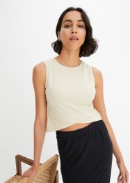 Crop top en coton stretch, RAINBOW