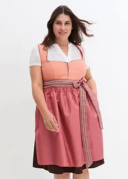 Dirndl avec zip en longueur midi (ens. 2 pces.), bonprix